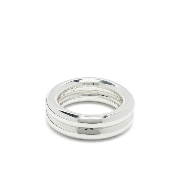 シャルロット・シェネ メンズ 輪っか 添え物 Double brahma ring Silver