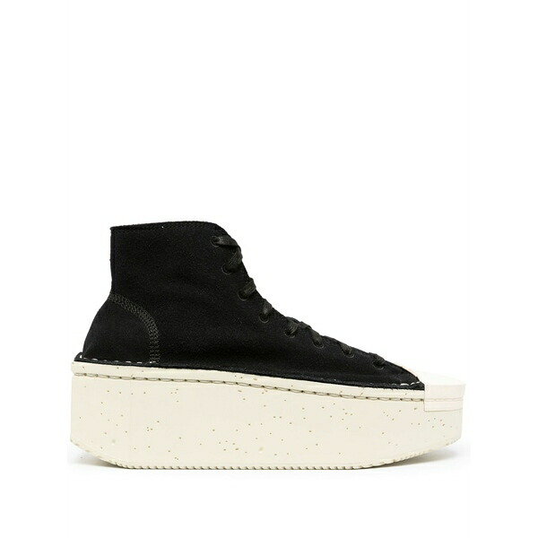 ワイスロバート・エドワード・リー レディース スニーカー シューズ Lace-up platform sneakers Black
