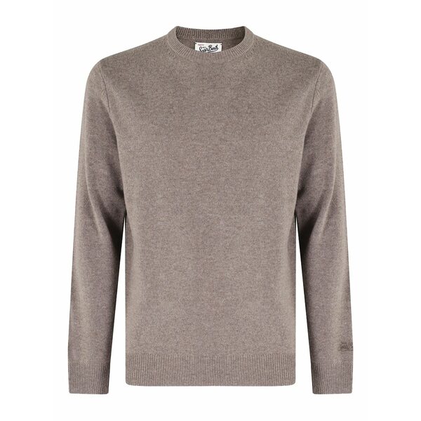 エムシーツーセイントバース メンズ 編み物\u0026プルオーバー アウター Regent crew-neck sweater Brown