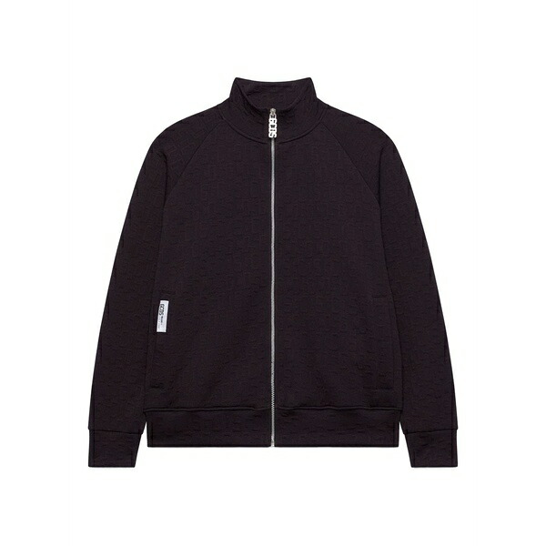 ジーシーディーエス レディース ジャケット&ブルゾン アウター Zip patterned jacket Red|asty