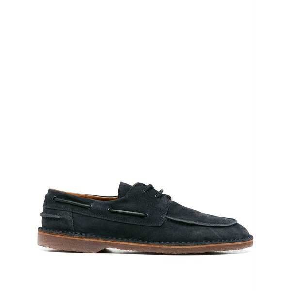 ブッテロ メンズ 御召しものシューズ シューズ Suede derby shoes Blue