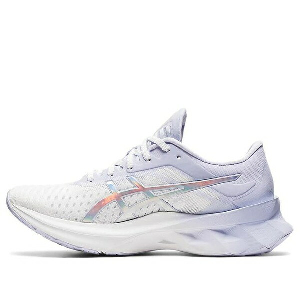 ASICS アシックス レディース スニーカー 【(WMNS) ASICS Nova Blast White/Purple 1012B137-100】 サイズ US_9.5(26.5cm)|asty