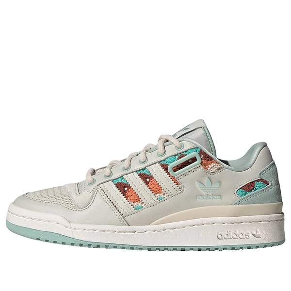 adidas アディダス レディース スニーカー 【(WMNS) adidas Originals Forum Low Shoes 'Grey White Light Blue' IE0472】 サイズ US_5(22.0cm)｜asty