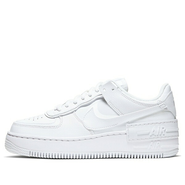 Nike ナイキ レディース スニーカー 【(WMNS) Nike Air Force 1 Shadow 'Triple White' CI0919-100】 サイズ US_9.5(26.5cm)｜asty
