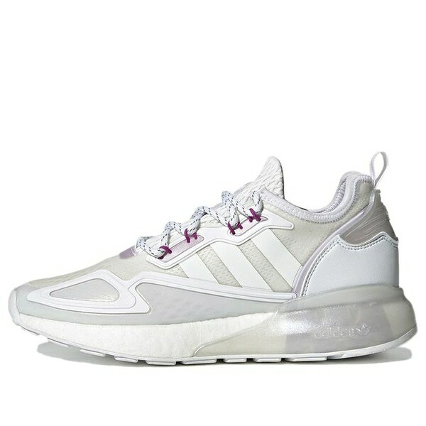 adidas アディダス レディース スニーカー 【(WMNS) adidas ZX 2K Boost 'White Purple Tint' GX2710】 サイズ US_W_4.5｜asty