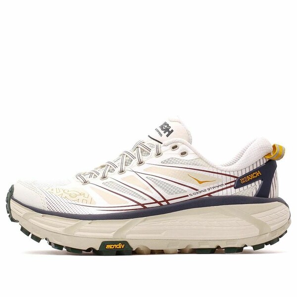 HOKA ONE ONE ホカオネオネ メンズ スニーカー 【HOKA ONE ONE Mafate Speed 2 'Alabaster Oat Milk' 1126851-ALK】 サイズ US_6(24.0cm)|asty