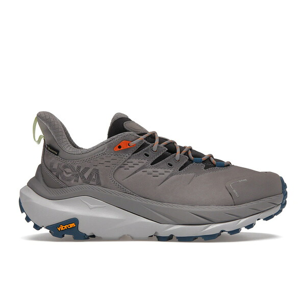 Hoka One One ホカオネオネ メンズ スニーカー 【Hoka One One Kaha 2 Low Gore-Tex Sharkskin Blue Coral】 サイズ US_11.5(29.5cm) Sharkskin/Blue Coral｜asty