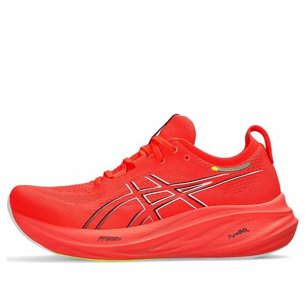 ASICS アシックス メンズ スニーカー 【ASICS Gel-Nimbus 26 \u0027Sunrise Red Black\u0027 1011B794-600】  大きさ US_6(24.0糎)