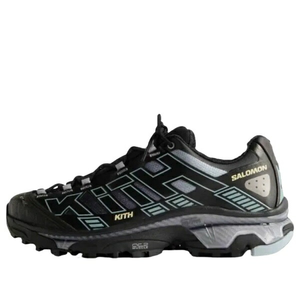 SALOMON サロモン メンズ スニーカー 【SALOMON x Kith XT-4K \u0027Black Alloy Blue Fog\u0027 454508】  大きさ US_9(27.0糎)