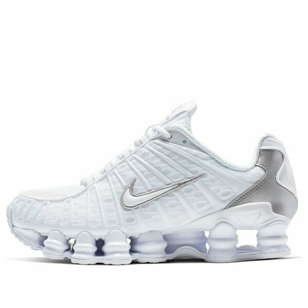Nike ナイキ レディース スニーカー  【(WMNS) Nike Shox TL \u0027White Silver\u0027 AR3566-100】  大きさ US_W_11