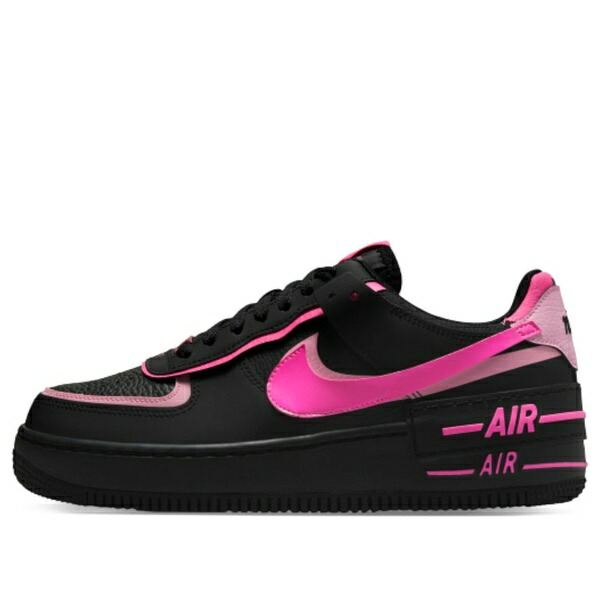 Nike ナイキ レディース スニーカー  【(WMNS) Nike Air Force 1 Shadow \u0027Black Pink Blast\u0027 CI0919-006】  大きさ US_7(24.0糎)