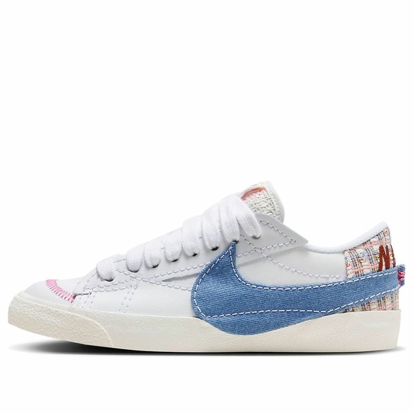 Nike ナイキ レディース スニーカー 【(WMNS) Nike Blazer Low Jumbo 'Denim Swoosh' FJ7741-141】 サイズ US_5(22.0cm)｜asty