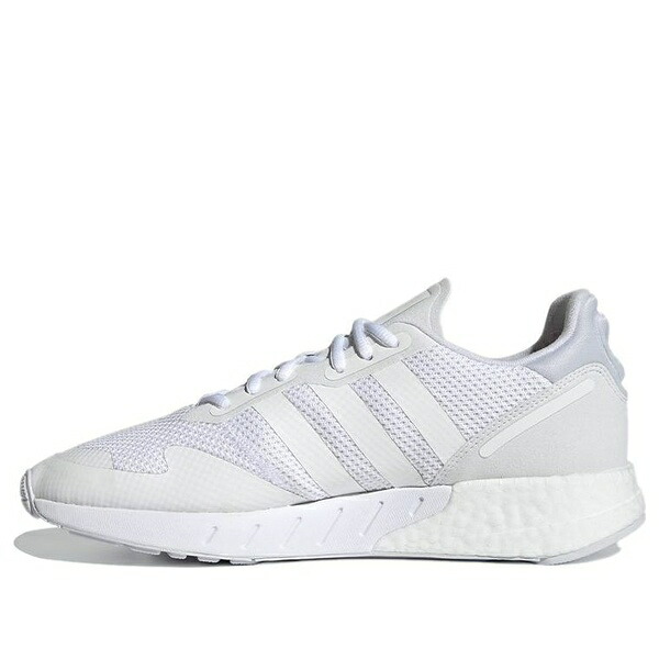 adidas アディダス メンズ スニーカー  【adidas ZX 1K Boost \u0027Triple White\u0027 FX6516】  大いさ US_M_3.5 スニーカー-メンズ靴