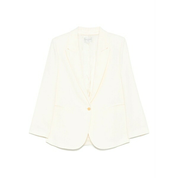 フォルテ フォルテ レディース 上衣＆上衣 アウター Single-breasted blazer  Neutrals