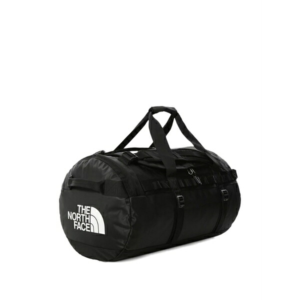 北の方人間の顔 メンズ ボストンバッグ 御徒面子 Base camp logo-detail duffle bag Black