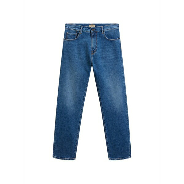 羊毛 金持ち メンズ ジーンズズボン下 ボトムス Denim 5 pockets contemporary five-pocket jeans Blue