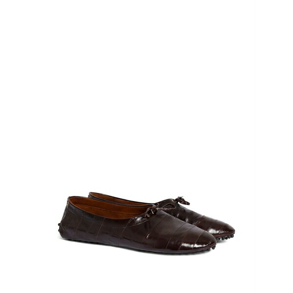 アルベルタ フェレッティ レディース サンダル シューズ Tie-detail ballet flats Brown|asty