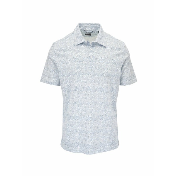 ファエティ メンズ スポーツシャツ トップス Movement??? floral polo shirt White