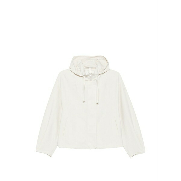 デューノ レディース ジャケット&ブルゾン アウター Clove hooded jacket Neutrals|asty
