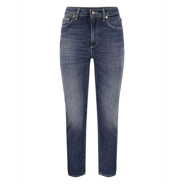 ドンダップ レディース 心地好いズボン下 ボトムス Cindy high-waist jeans Blue