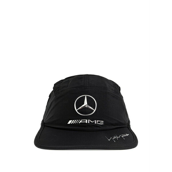 ワイスロバート・エドワード・リー メンズ かぶり笠 佩び物 X mercedes amg petronas formula 1 team logo-detail running cap Black