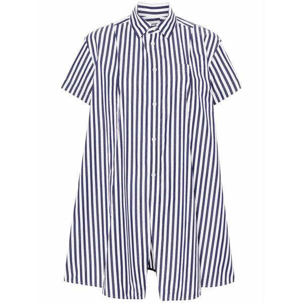 サカイ レディース シャツ トップス Striped shirt White｜asty