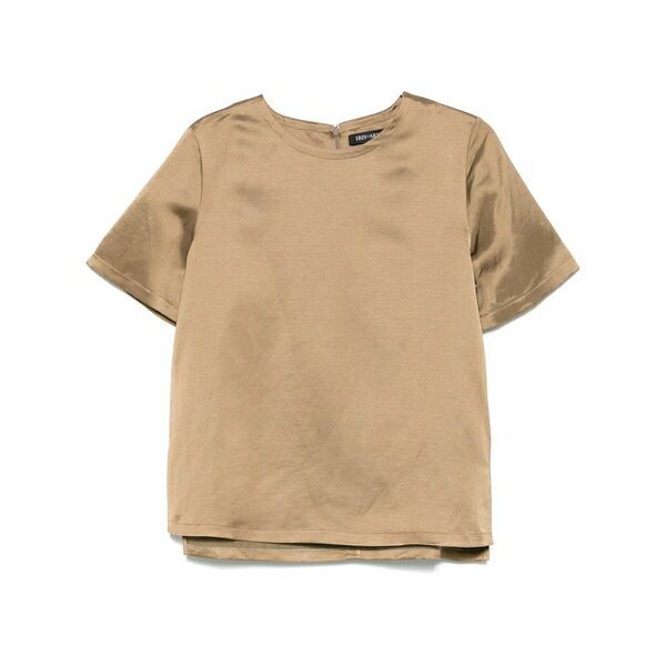 アイリス フォン アーニム レディース Tシャツ トップス Lua t-shirt Brown|asty