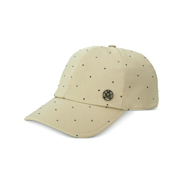 メゾンミッシェル  レディース かぶり笠 添え物 Tiger baseball cap Neutrals