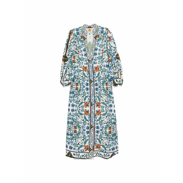 ファーム リオ レディース ワンピース トップス Floral-print maxi dress White|asty