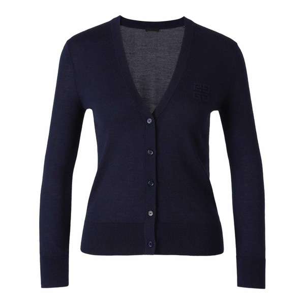 ジバンシー レディース ジレー アウター V-neck button-up cardigan Blue