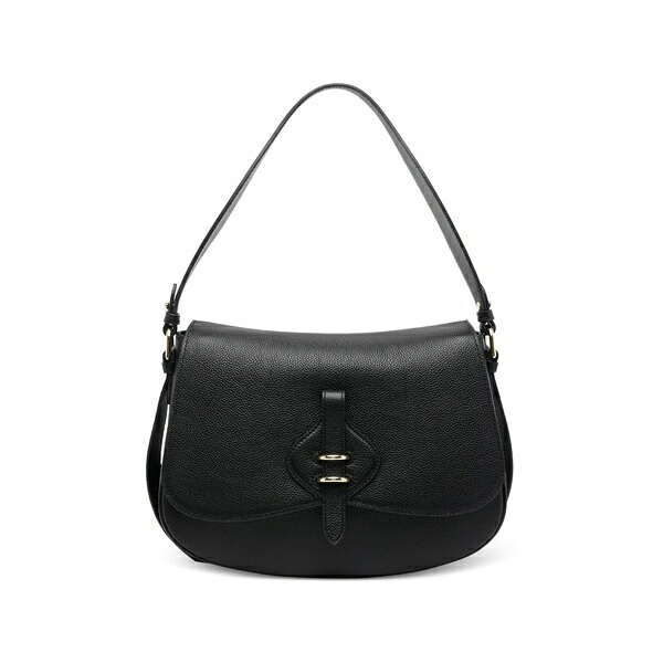 コチネレ レディース ショルダーバッグ 御徒面子 Mavery leather shoulder bag Black