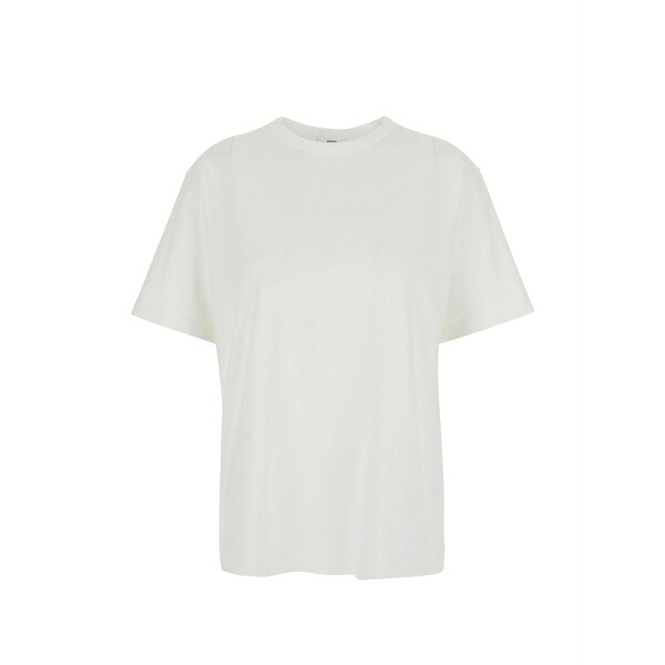 グリフォーニ レディース Tシャツ トップス Logo-print t-shirt White｜asty