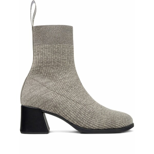 カンペール レディース ブーツ シューズ 65粍 kora knitted ankle boots Grey