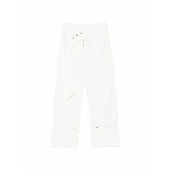 ブルマリン レディース カジュアルパンツ ボトムス Straight trousers White|asty