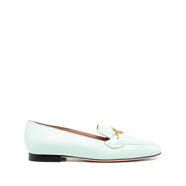 バリー レディース スリッポン・ローファー シューズ Daily emblem leather loafers Green