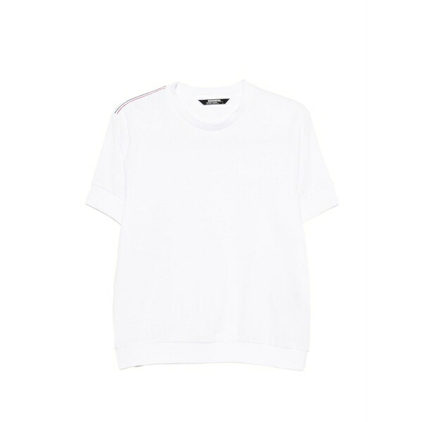 ロシニョール レディース ティーシャツ トップス Crew-neck t-shirt  White レディースファッション-Tシャツ・カットソー-トップス