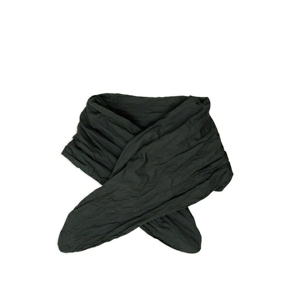 トーテム レディース えり巻き・袈裟・えり巻き 付属物 Crinkled draped scarf Green