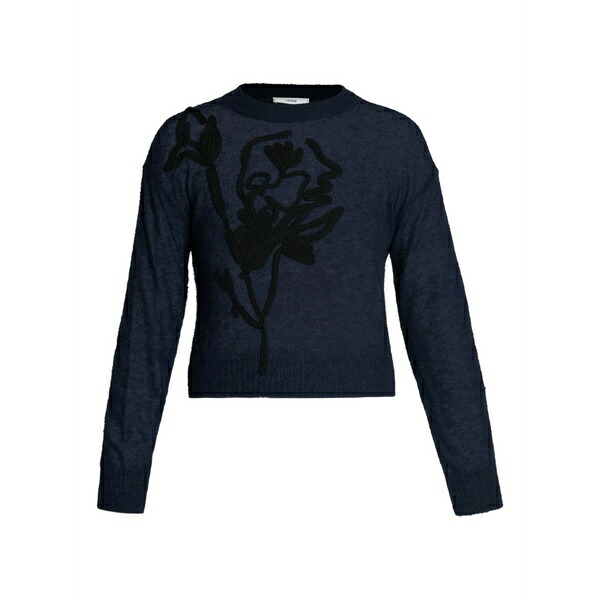 アーデム レディース 編み物\u0026プルオーバー アウター Crew-neck sweater Blue