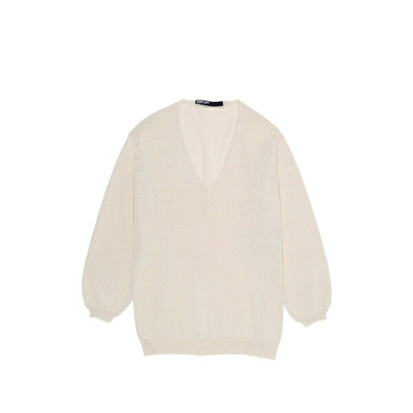 ビンバ イ ローラ レディース プルオーバー トップス V-neck balloon-sleeved top Neutrals