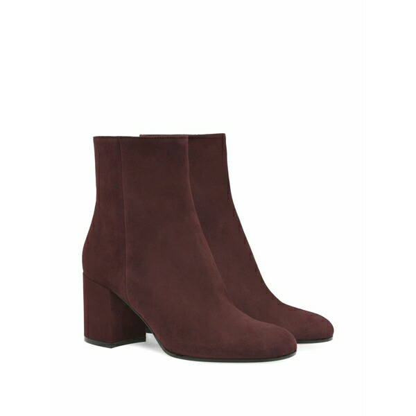 ジャンヴィト ロッシ レディース ブーツ シューズ Block-heel ankle boots Red