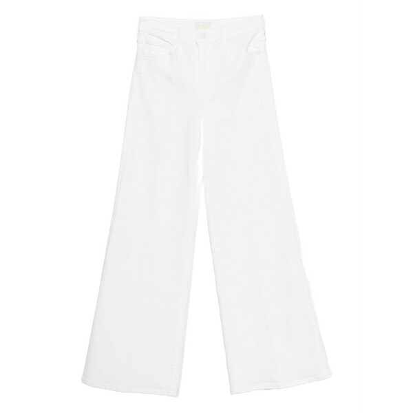 マザー レディース デニムパンツ ボトムス Twister sneak jeans White|asty