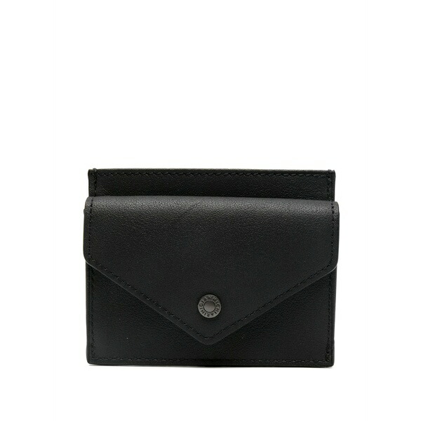 ジャンニ・キアリーニ メンズ 財布 アクセサリー Envelope flap card holder Black|asty