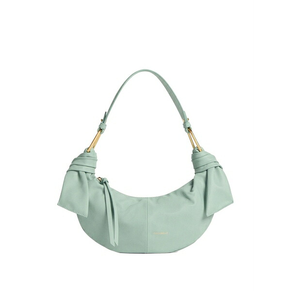コチネレ レディース ショルダーバッグ バッグ Small furoshiki shoulder bag Green｜asty
