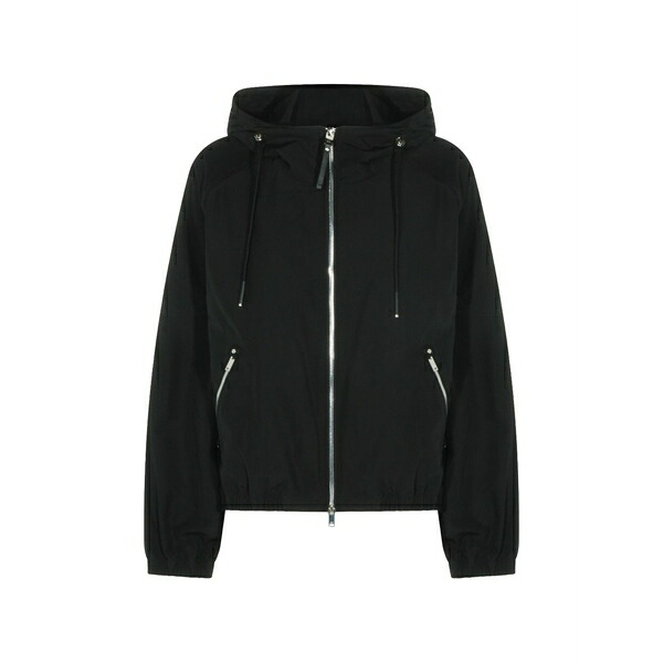 ムースナックルズ レディース ジャケット＆ブルゾン アウター Hooded zip jacket Black｜asty 117,800円