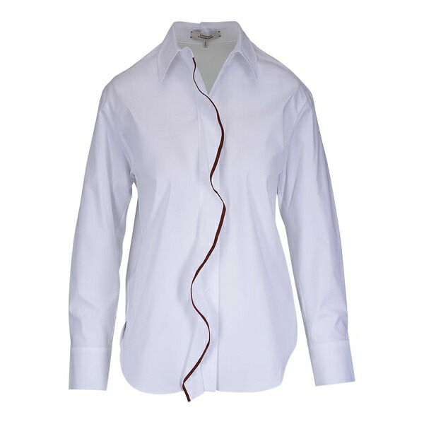 ドロシーシューマッハ レディース シャツ トップス Ruffled shirt White｜asty