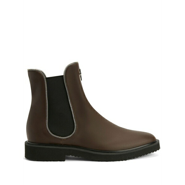 ジュゼッペザノッティ メンズ ブーツ シューズ Jaky leather chelsea boots Brown