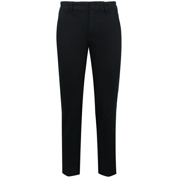 アスペジ レディース 心地好いズボン下 ボトムス Straight-leg trousers Black