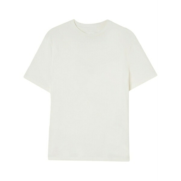 ジル・サンダー レディース プルオーバー トップス Logo-print cotton t-shirt Neutrals