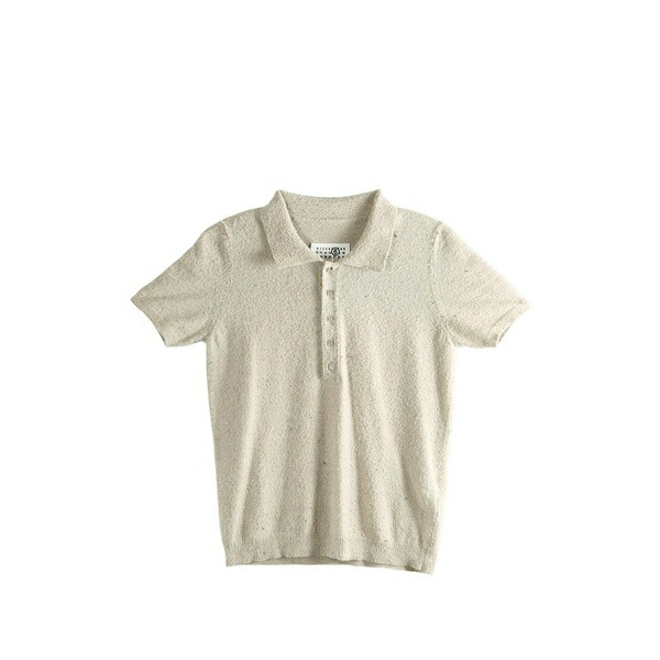 マルタンマルジェラ レディース スポーツシャツ トップス Short-sleeve polo shirt Neutrals