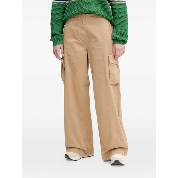 ナパピリ レディース 心地好いズボン下 ボトムス Cargo-pocket trousers Neutrals